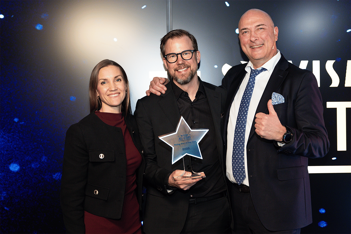 Confect utses till Nordisk Rising Star av Visma