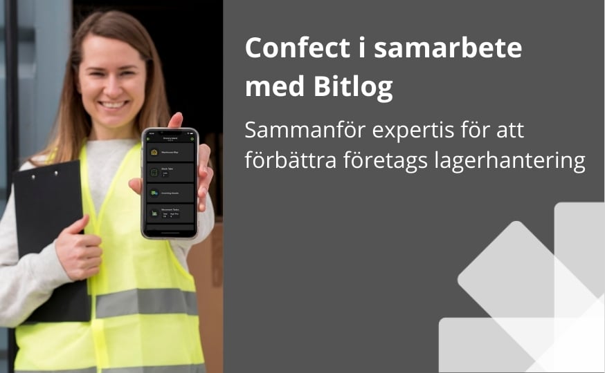 Confect i samarbete  med Bitlog