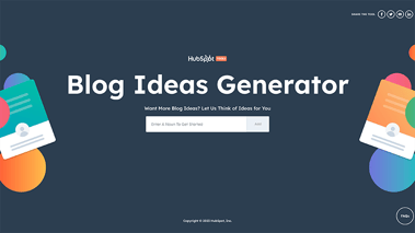 blog-topic-generator