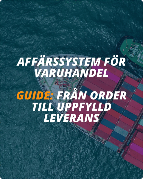 Guide- Affärssystem Från order till uppfylld leverans kopiera
