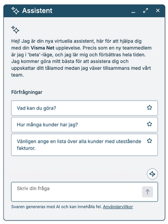 Visma Net ai-assistent