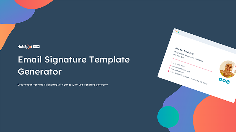 Email Signature Generator: skapa en e-postsignatur som sticker ut